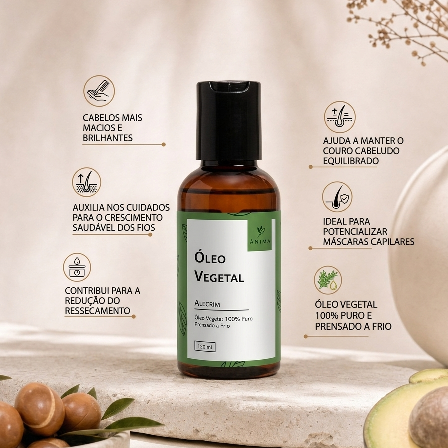 Óleo Vegetal de Alecrim
