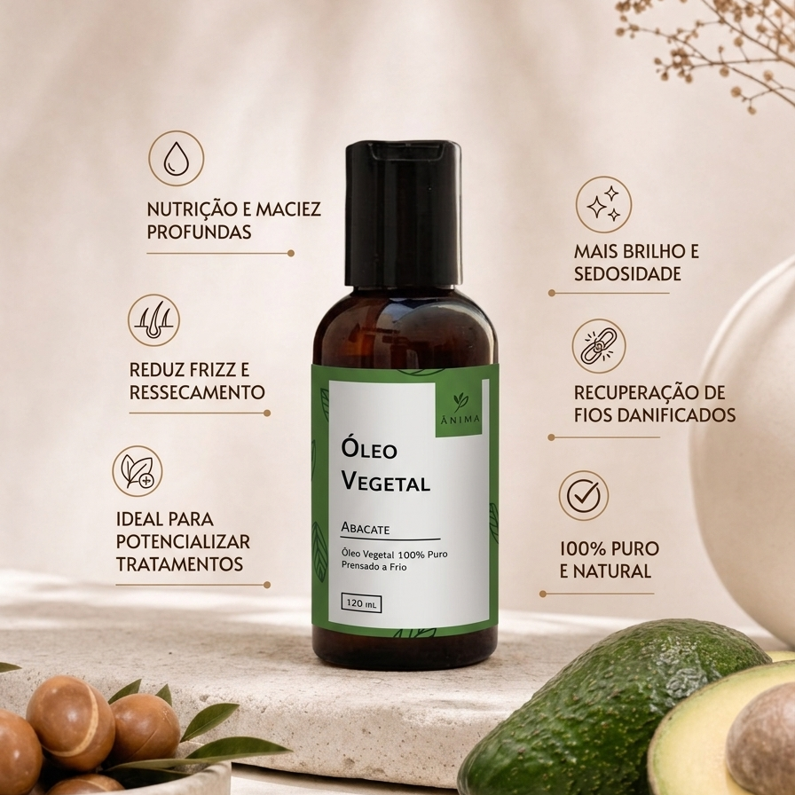 Óleo Vegetal de Abacate