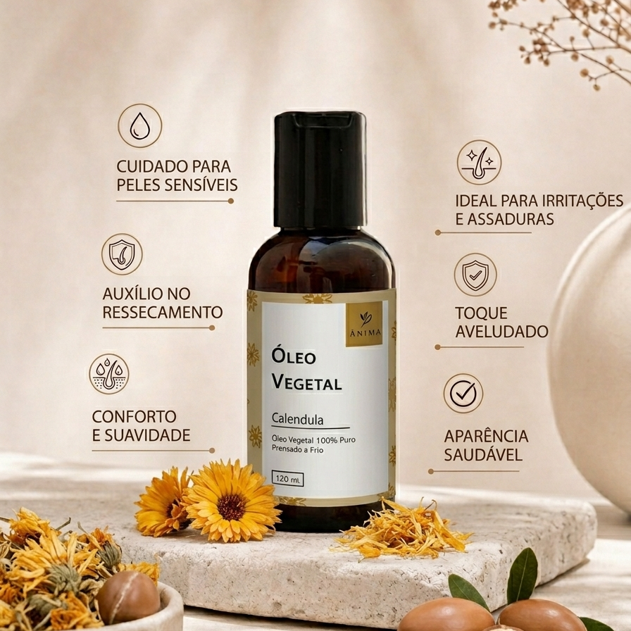 Óleo Vegetal de Calêndula