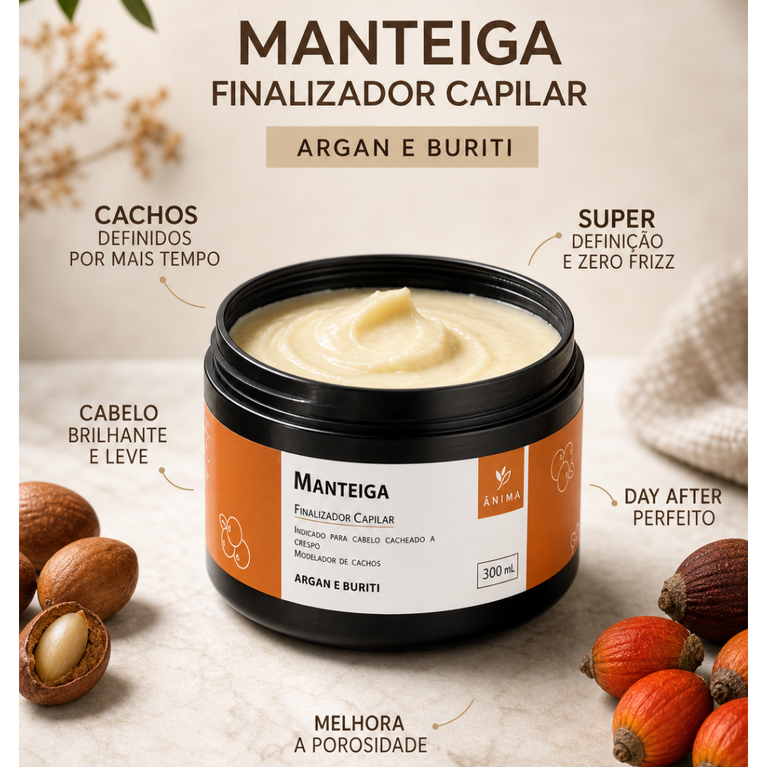 Manteiga Argan e Buriti