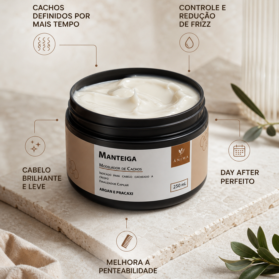 Manteiga Argan e Pracaxi