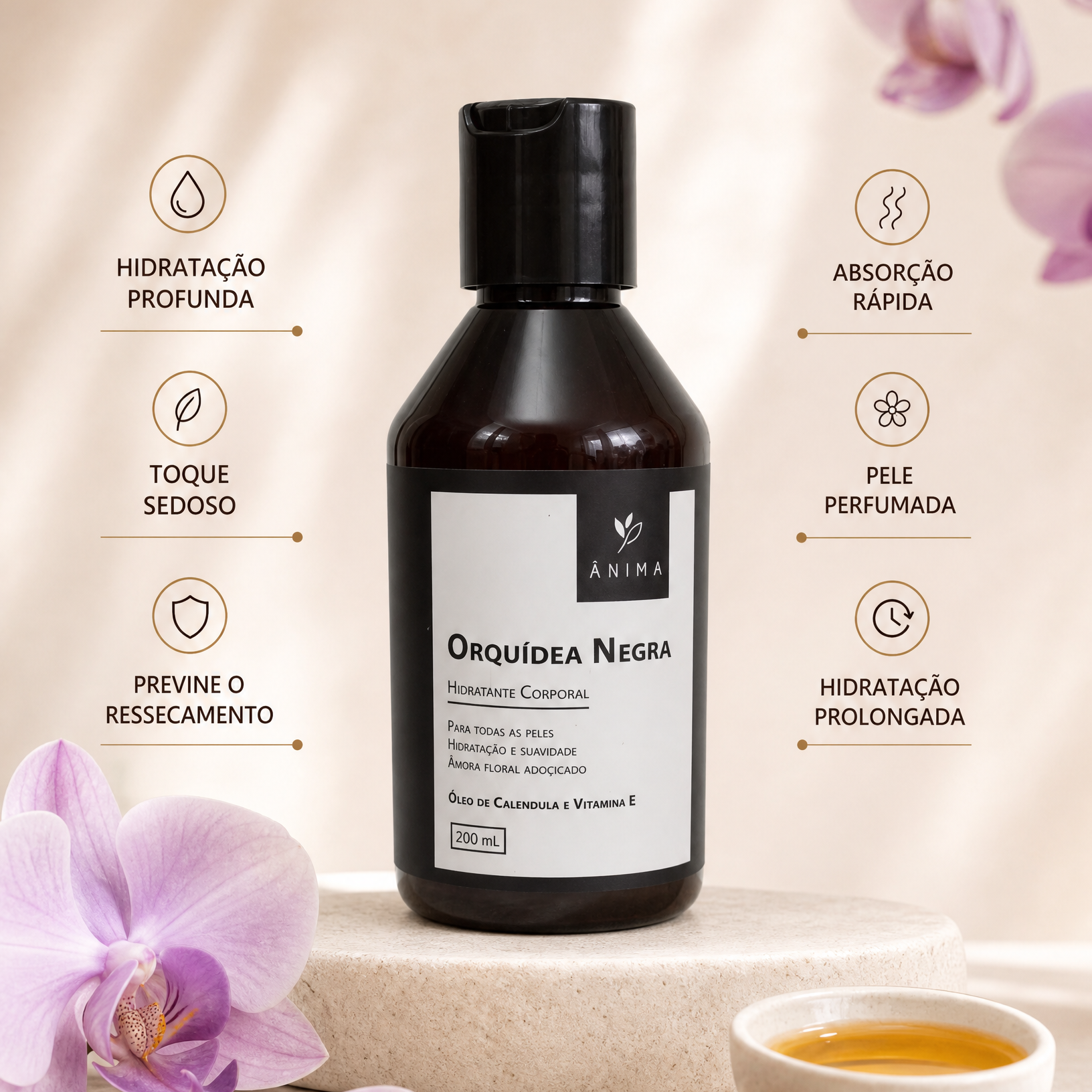 Hidratante Orquídea Negra